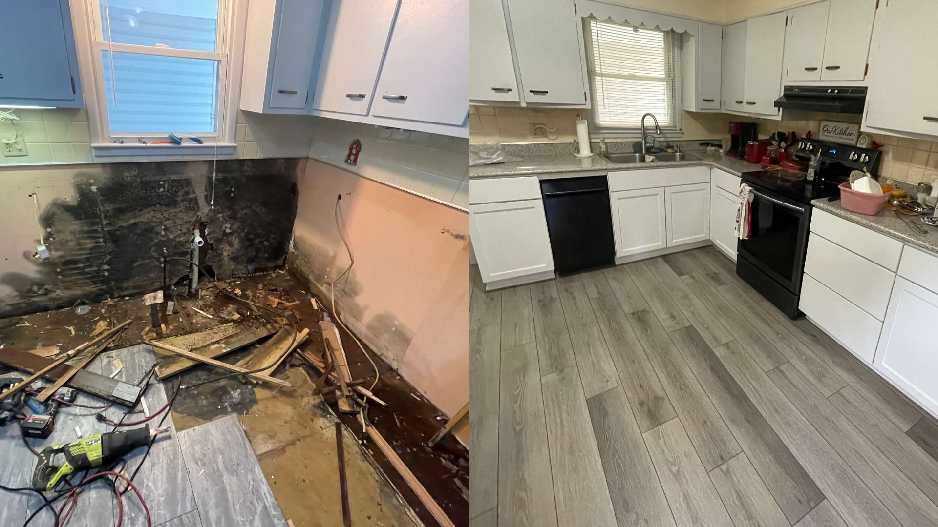 moldy kitchen BA